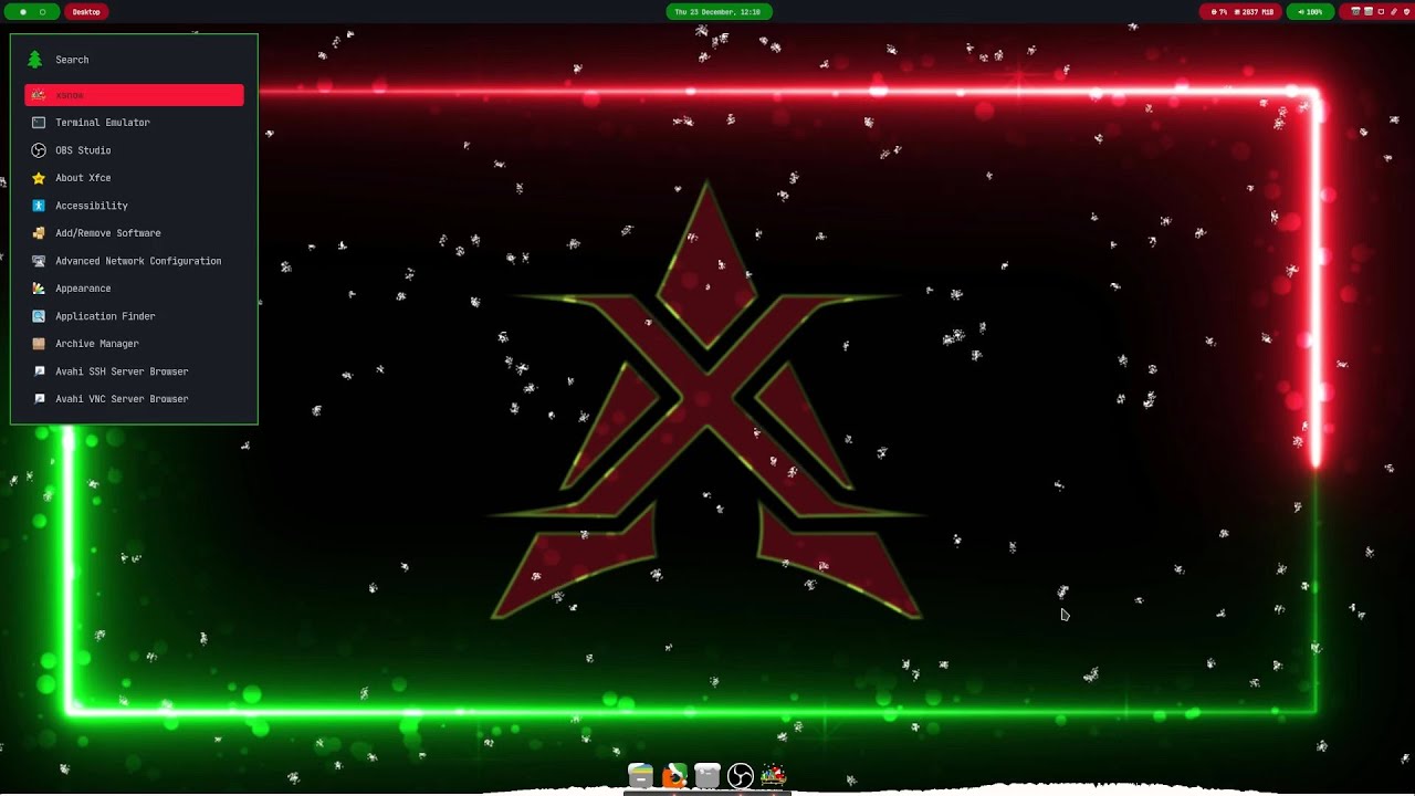 (NEW) XeroLinux XFCE - Merry Christmas!