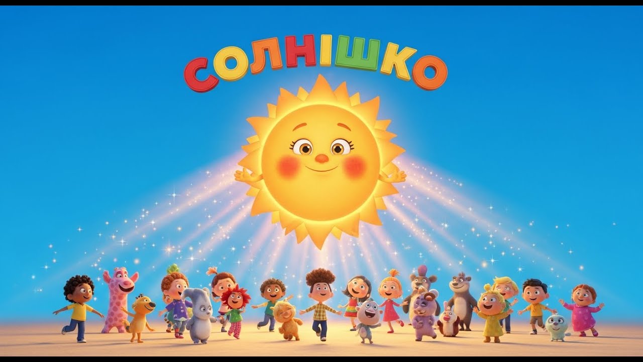 ☀️🌼 Солнышко 🌈✨ | Добрая детская песня про свет и тепло | Пусть бегут