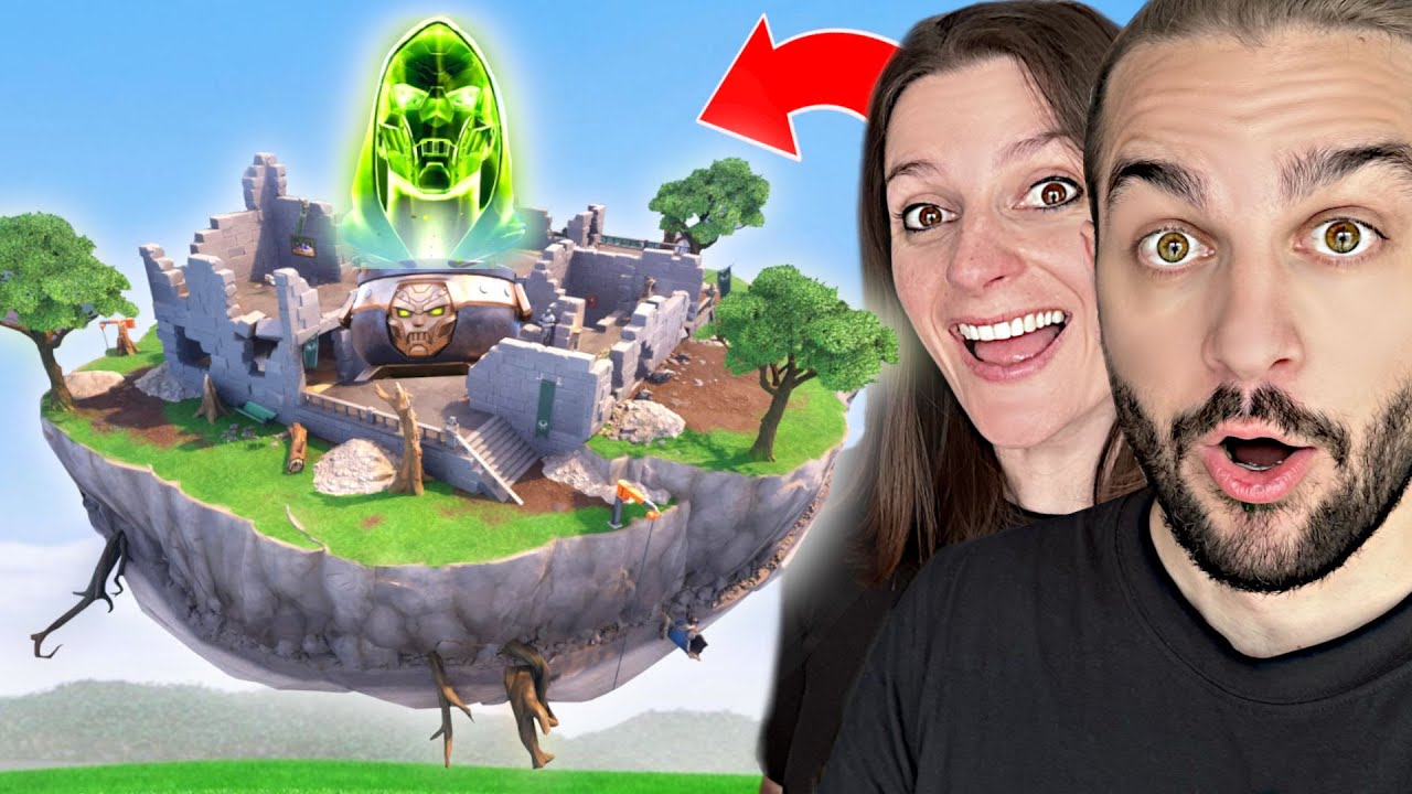 ON A TROUVÉ L'ILE SECRETE DE FATALIS SUR FORTNITE ! DOOM ISLAND