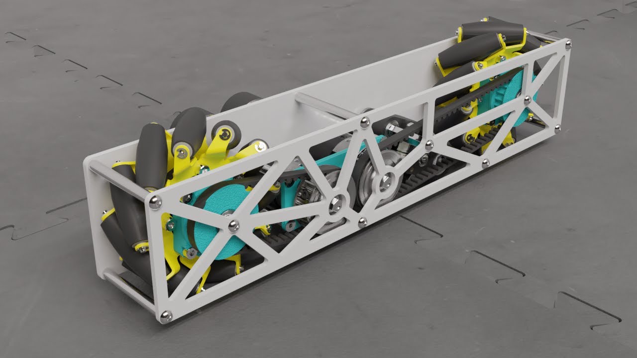 Parallel Plate Drivetrain Example