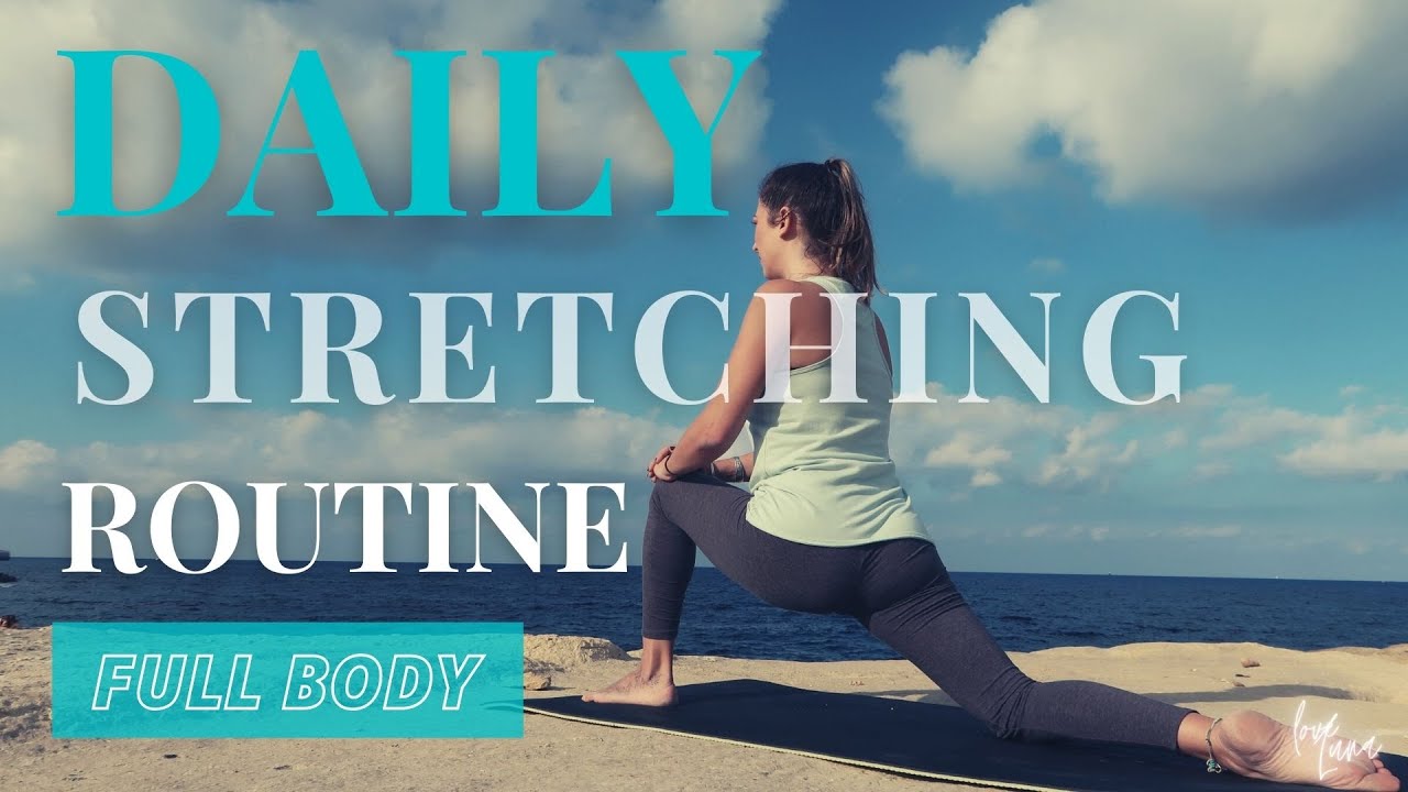 DAILY STRETCHING ROUTINE for Flexibility, Anxiety & Stress FREE