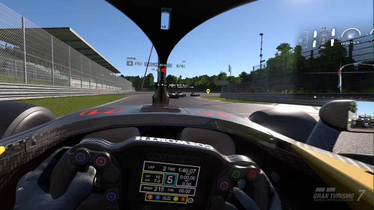 10 laps around Monza