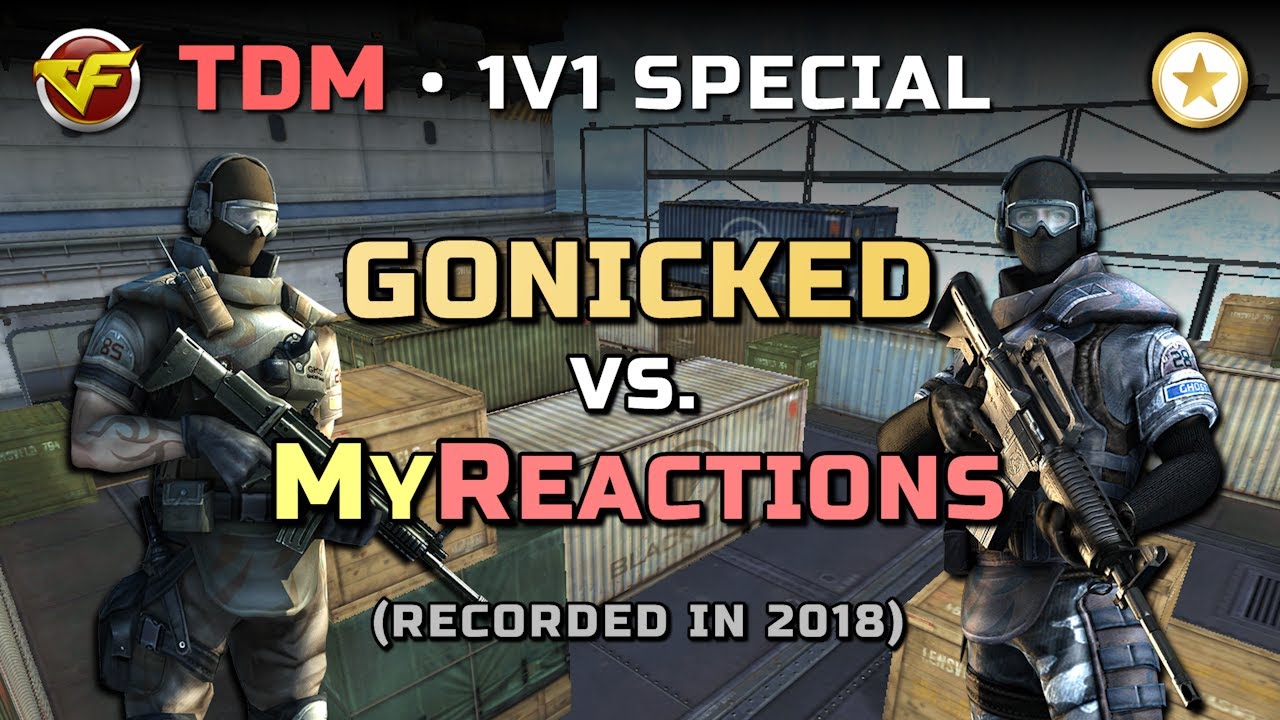 Gonicked против MyReactions - Специальный матч 1 на 1 - CrossFire EU 2018 (ПОЛНЫЙ МАТЧ)