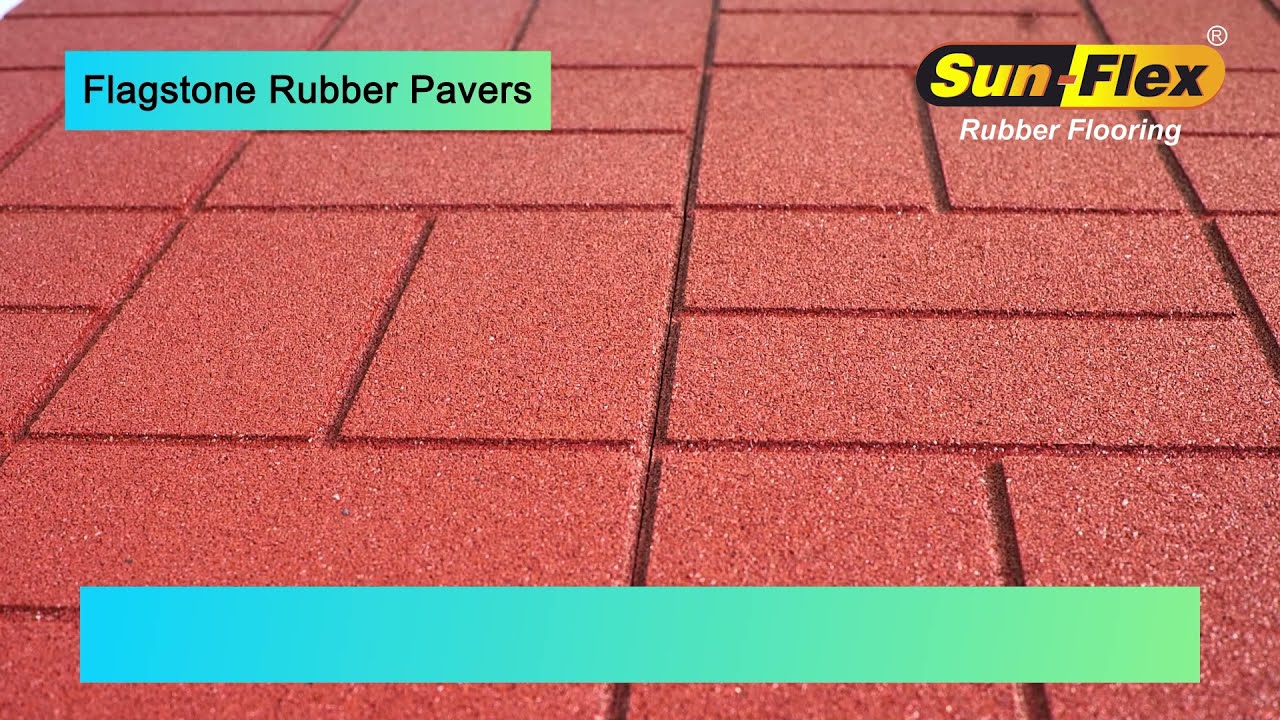 Flagstone Rubber Pavers
