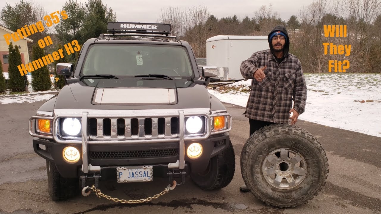 Putting 35's on my Hummer H3! Will they Fit? (315/75r16)