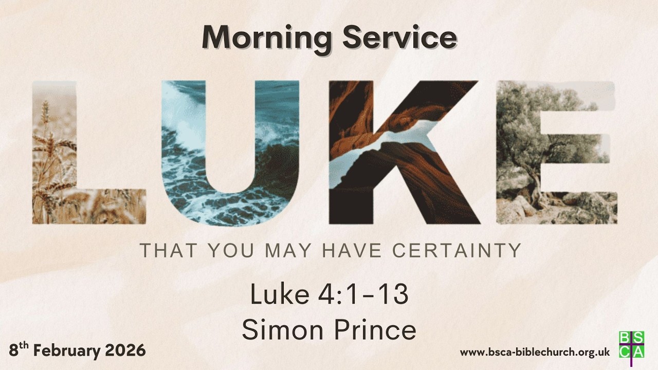 Luke 4:1-13 - The saviour proved.