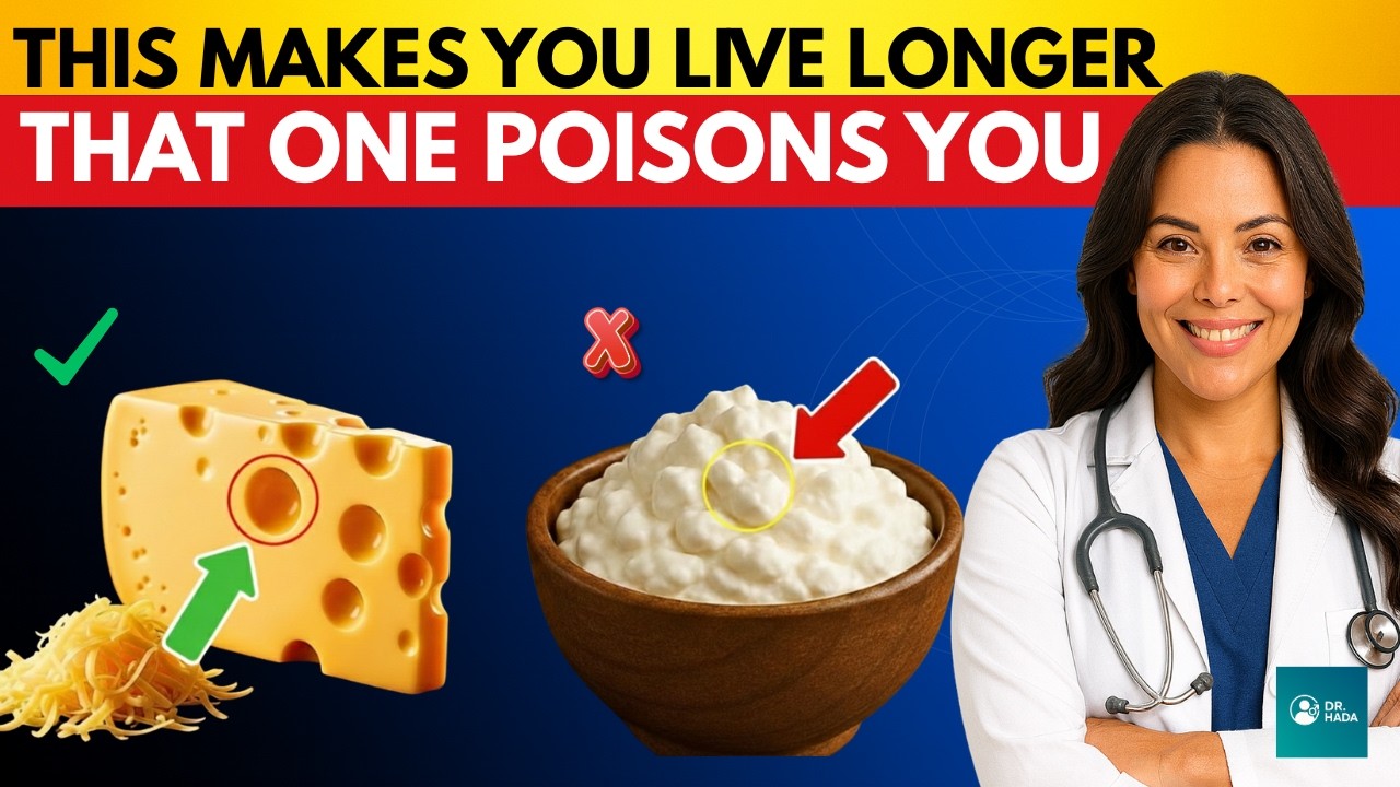 Over 60: 4 Worst Cheeses You Should NEVER Touch & 4 You MUST Eat Daily | Dr. Hada