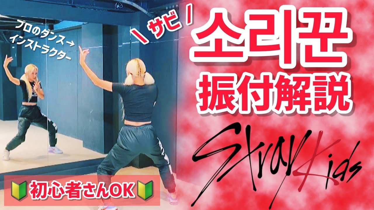 【振付解説】kpopインストラクターが教えるStray Kids(스트레이 키즈) 