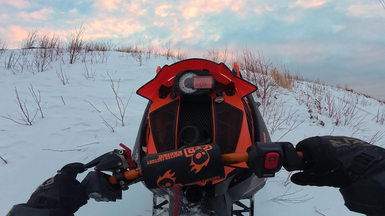 Arctic Cat M8000 162 2015 (stock) 1st ride sled project  ... 🤘