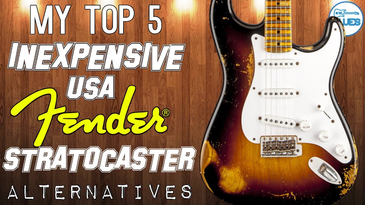 5 GREAT Inexpensive Fender USA Stratocaster Alternatives! 🔥