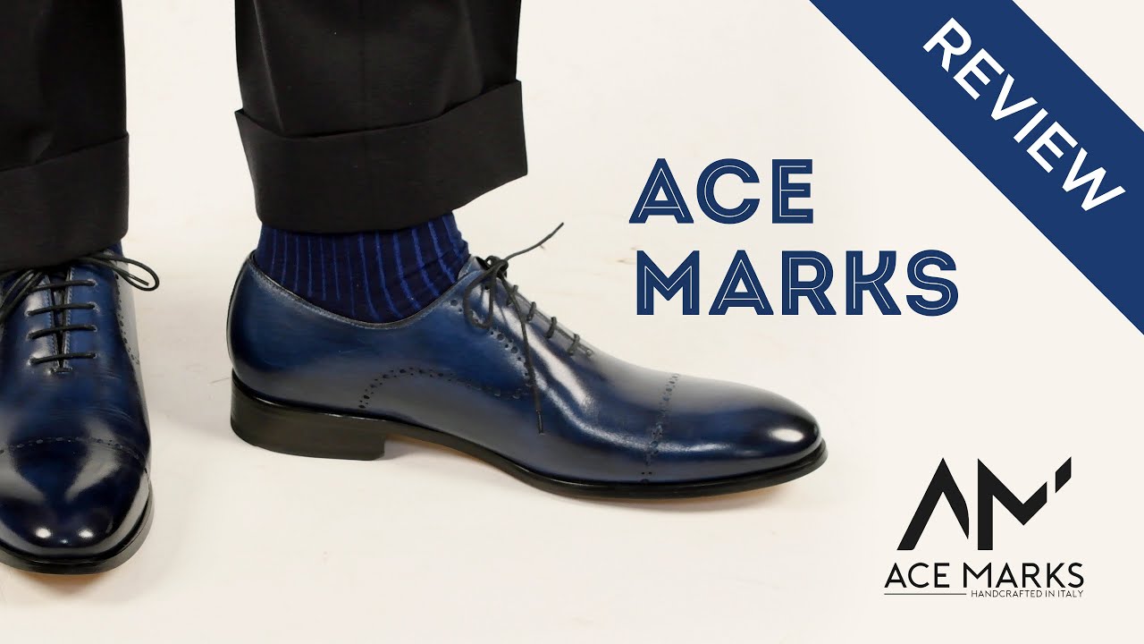 Ace Marks Men's Dress Shoe Review: Diablo Tramonto Patina Wholecut Oxfords (& More)