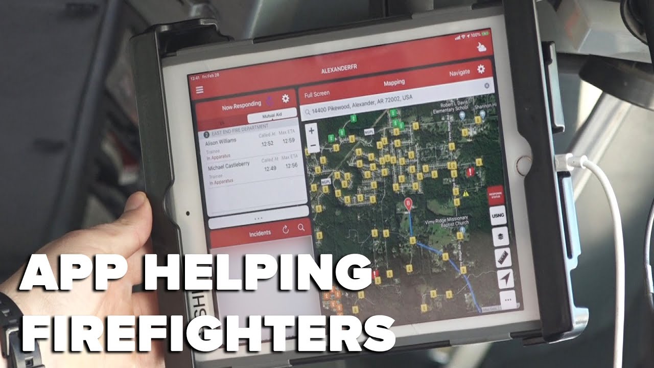 One app is revolutionizing the way firefighters respond to emergencies