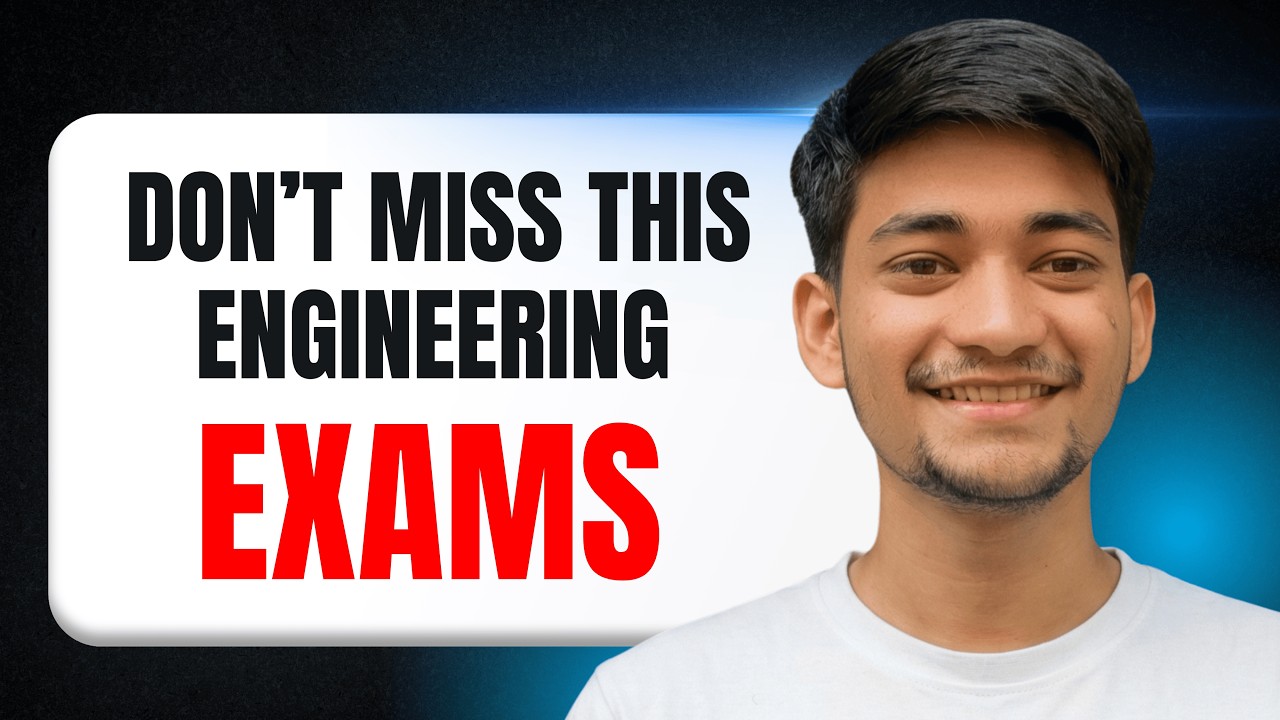 Engineering Entrance Exams Other Than JEE 2026 | JEE Ke Alawa Kaunse Exam De?
