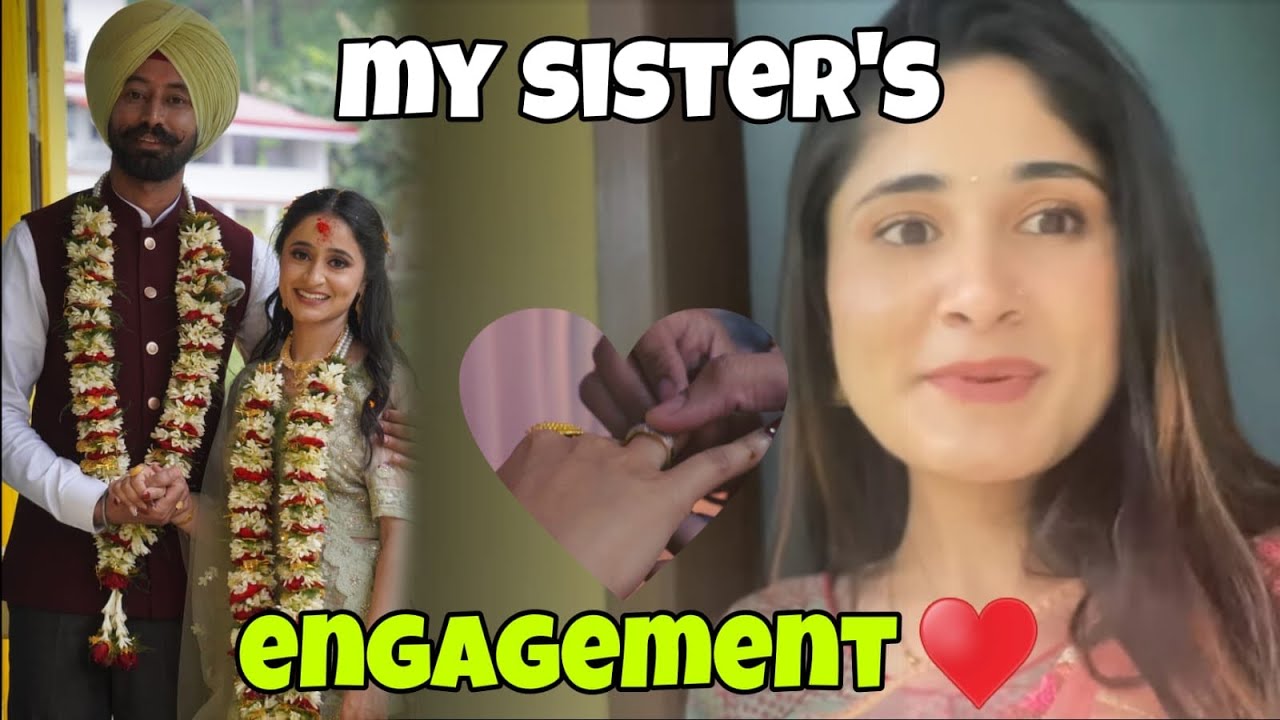 NEPALI ENGAGED  PUNJABI ❤️didi ka sapna Puraa hogaya 💫@sikkimgirl1998