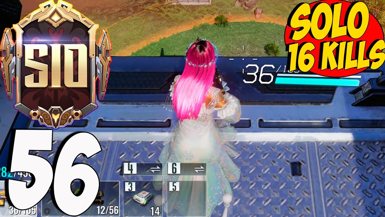 Cyber Hunter Season 10 - Gameplay Walkthrough part 56 - Solo 16 kills(iOS, Android,PC)