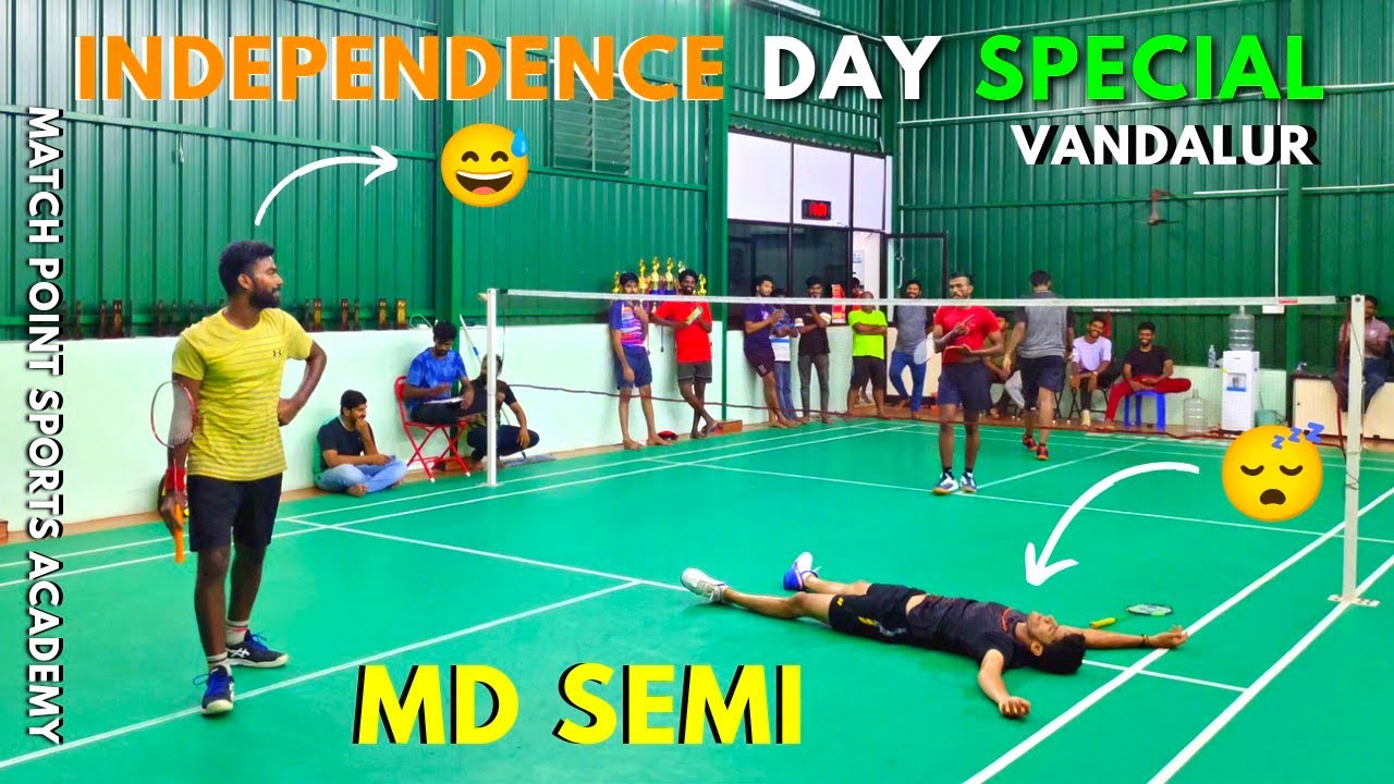 ARJUN KRISHNAN/KALAIYARASAN vs SUDHARSHAN/BABLU | MD SEMIS | VANDALUR OPEN BADMINTON TOURNAMENT 2023