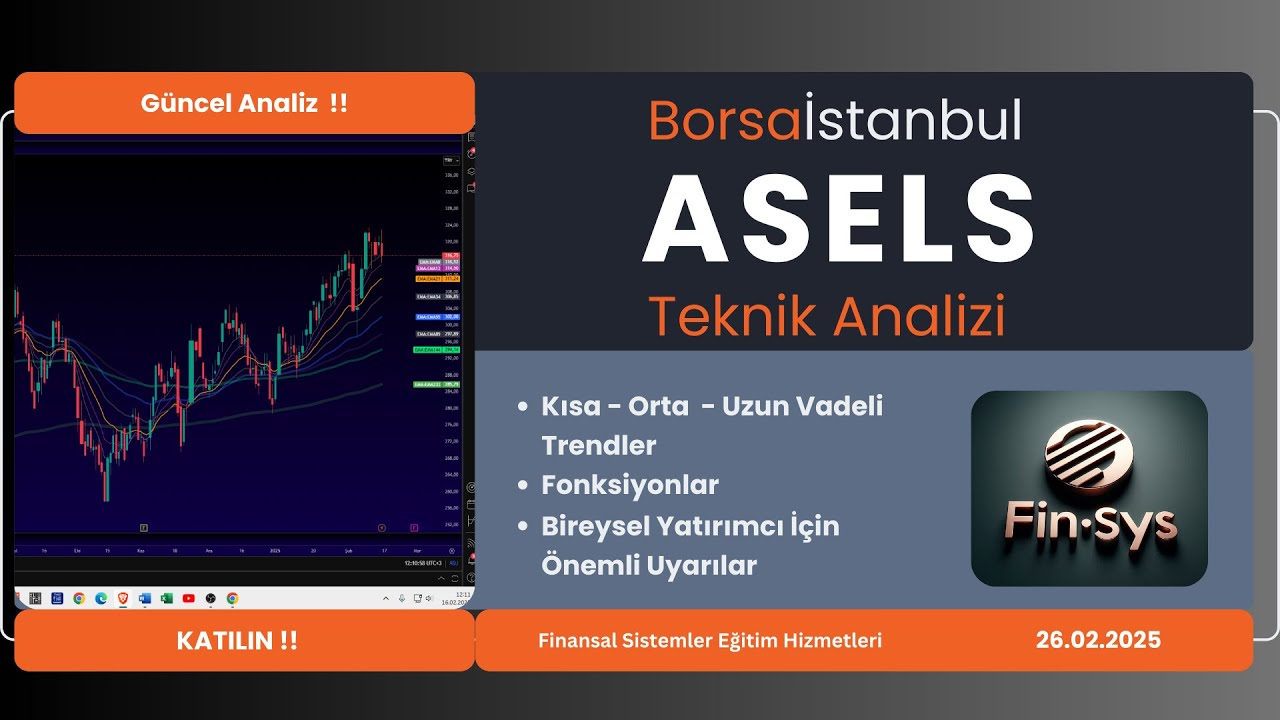Asels Borsa Yorumları Aselsan Hisse Yorumu Teknik Analizi 