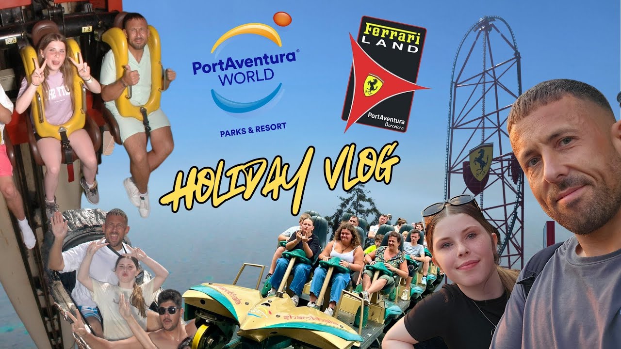 Europes Tallest & Fastest Coaster! - Portaventura World & Ferrari Land Vlog