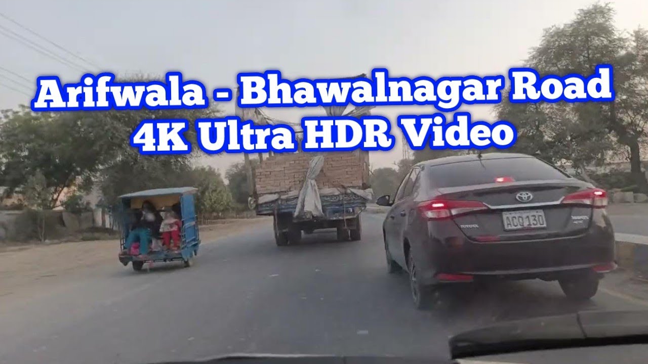 Arifwala Bahawalnagar Road Punjab Pakistan | Arifwala Qaboola Road | Pakistani Highways