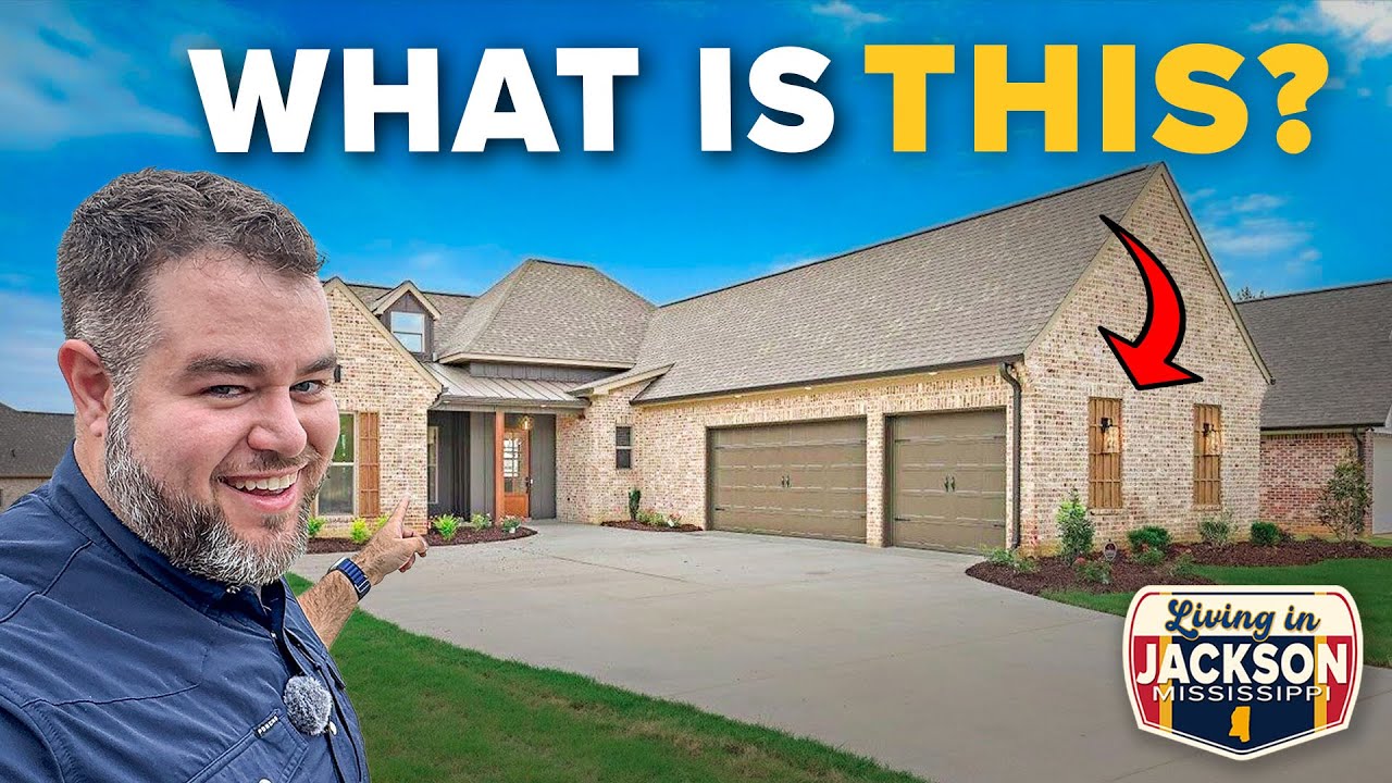 I NEVER see New Homes with These ANYWHERE ELSE | Bristol Crossing Flowood MS | Jackson MS Suburbs