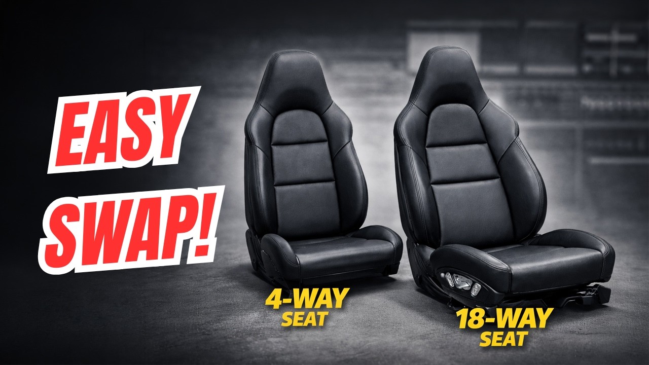 Swap your Porsche Seats in 5 Minutes...Here's How!