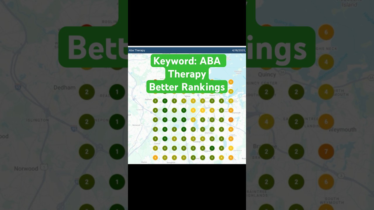 Keyword: ABA Therapy - Google Map Flip for a #LocalSEOClient