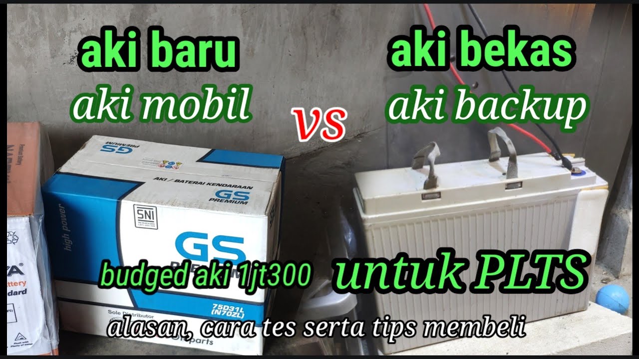 aki untuk panel surya, aki buat plts