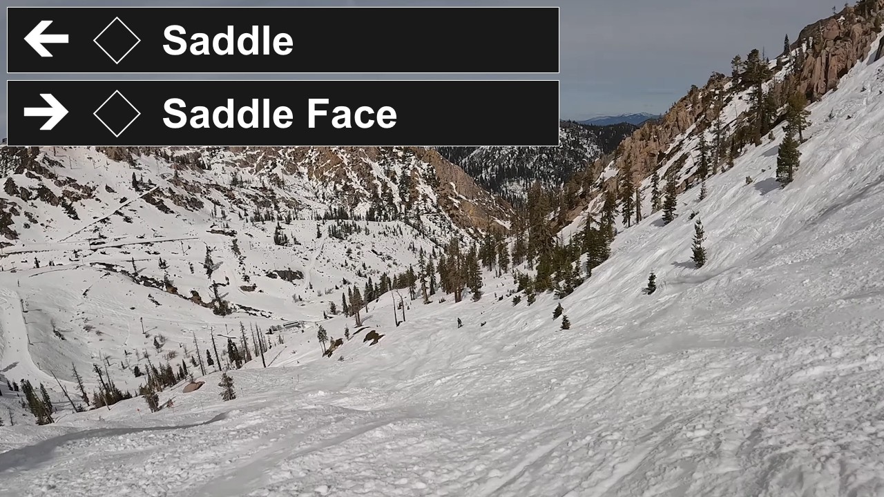 Palisades Tahoe, CA - ◊ Saddle to Saddle Face (2-27-26) [4K]