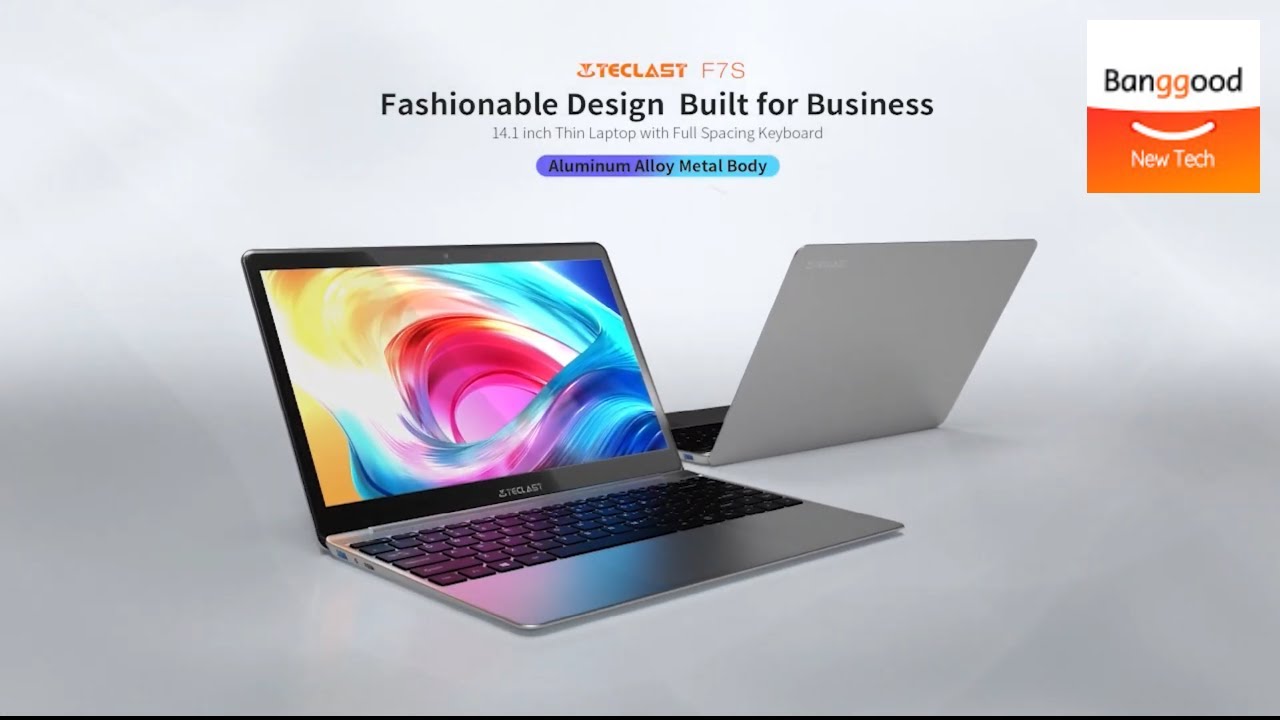 Teclast F7S 14.1 inch Intel N3350 8GB RAM 128GB  Notebook - Banggood New Tech