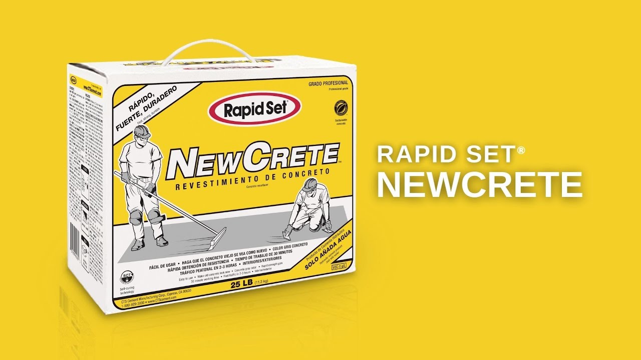 Rapid Set&reg; NewCrete