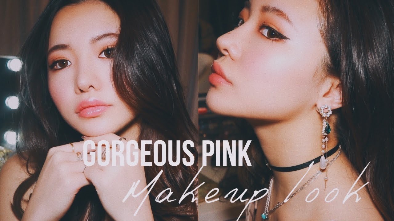 時短だけど盛れるピンクメイク/gorgeous pink makeup look
