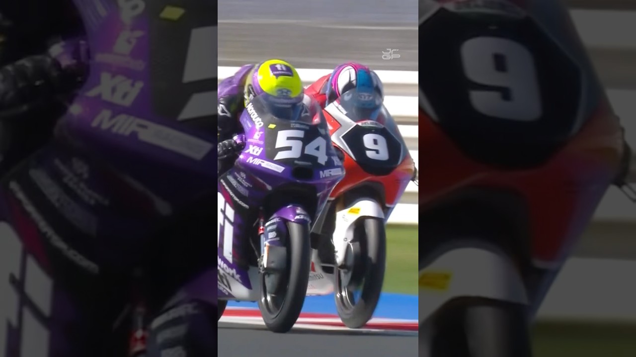 Veda Pratama did his best #JuniorGP result yet with an impressive P4 at Misano 🚀#RoadToMotoGP🏁