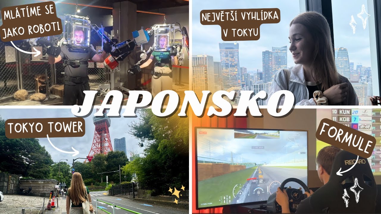 NEJ&Scaron;&Iacute;LENĚJ&Scaron;&Iacute; JAPONSK&Yacute; Z&Aacute;BAVN&Iacute; PARK, TOKYO RED TOWER!😱 (vlog kubaadanča)