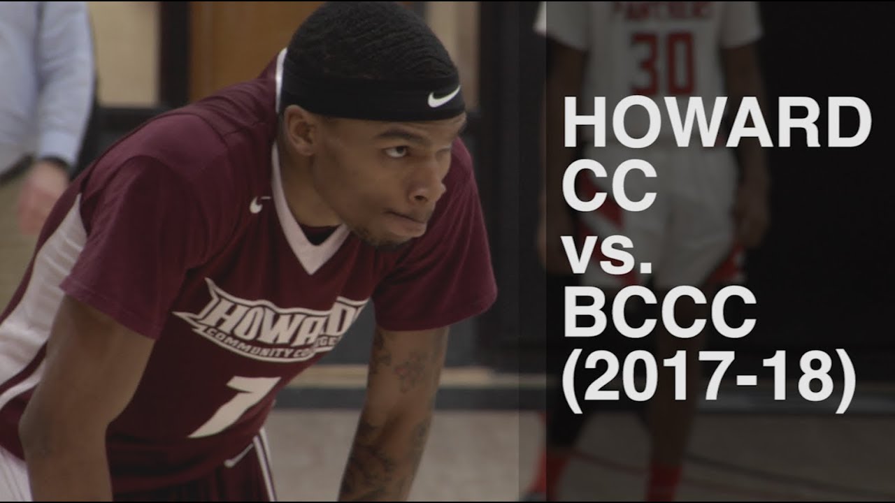 Howard CC vs Baltimore City CC (2017-18 NJCAA Men's Basketball)