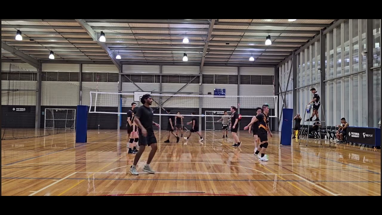 Having fun in the game #volleyball 
