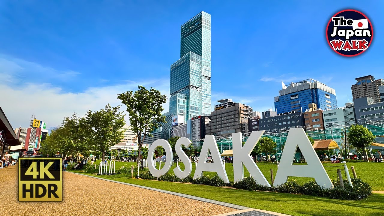 Tennoji, Osaka: A Peaceful Escape from the Crowds | Walking Tour | 4K | HDR