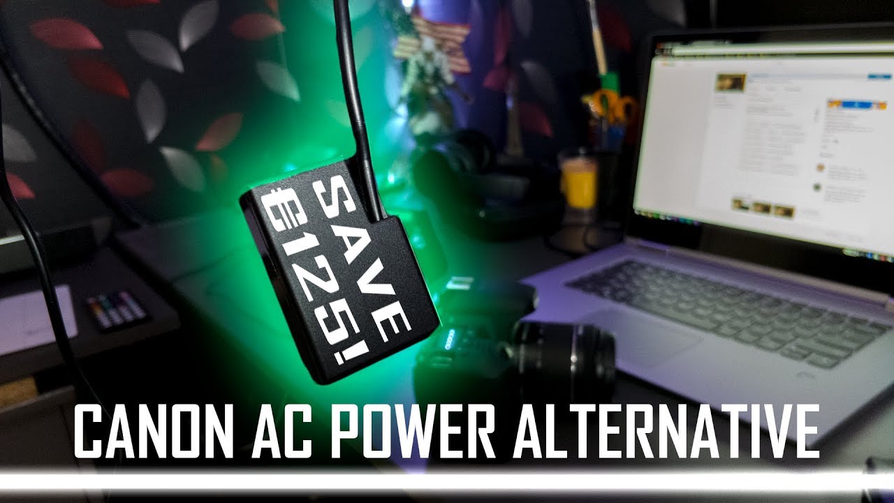 SAVE €125! - Canon AC-E6N + DR-E6 or DR-E18 Alternative