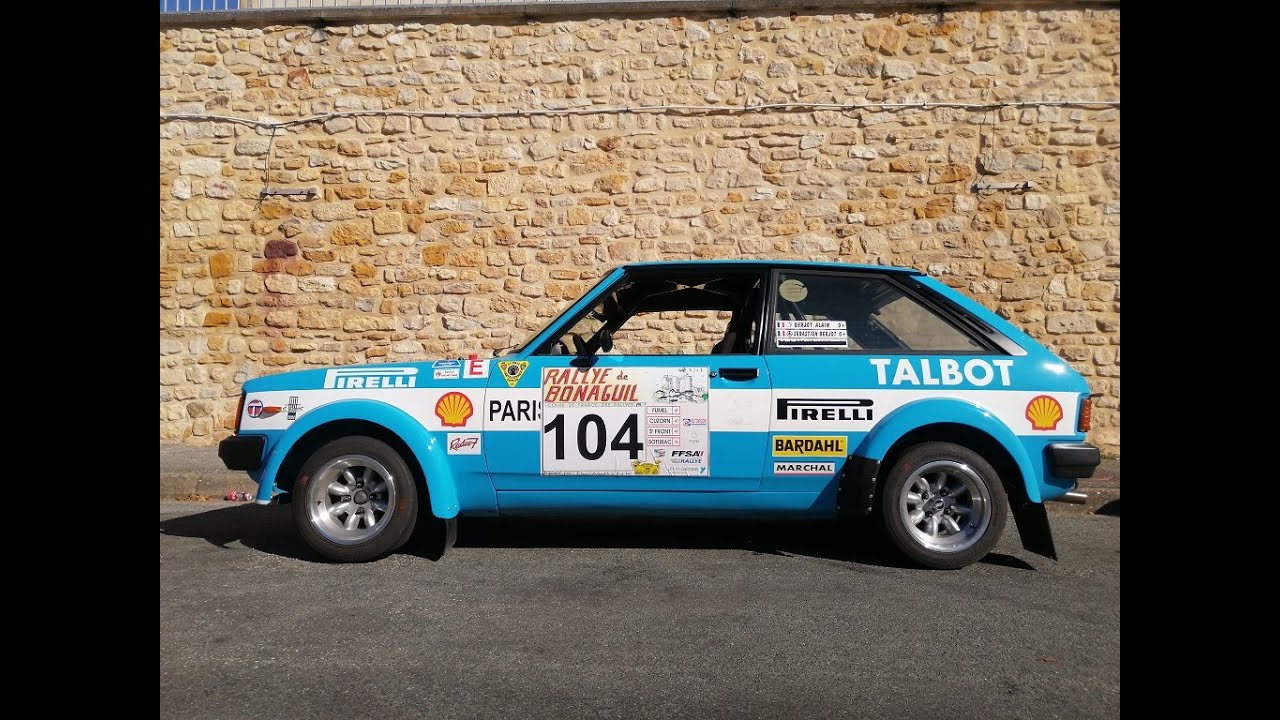 ES4 RALLYE DE LA VIENNE 2022 TALBOT LOTUS BERJOT/BERJOT