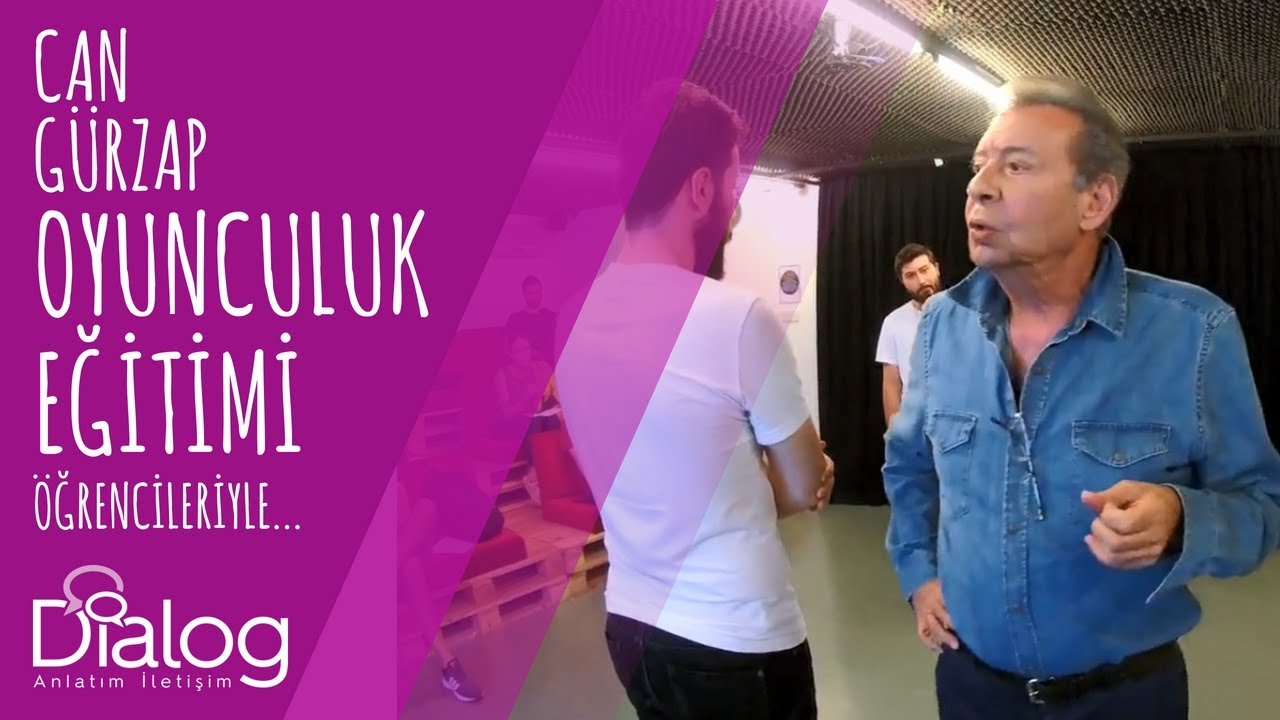 Can Gürzap Profesyonel Oyunculuk Eğitimi Öğrencileriyle