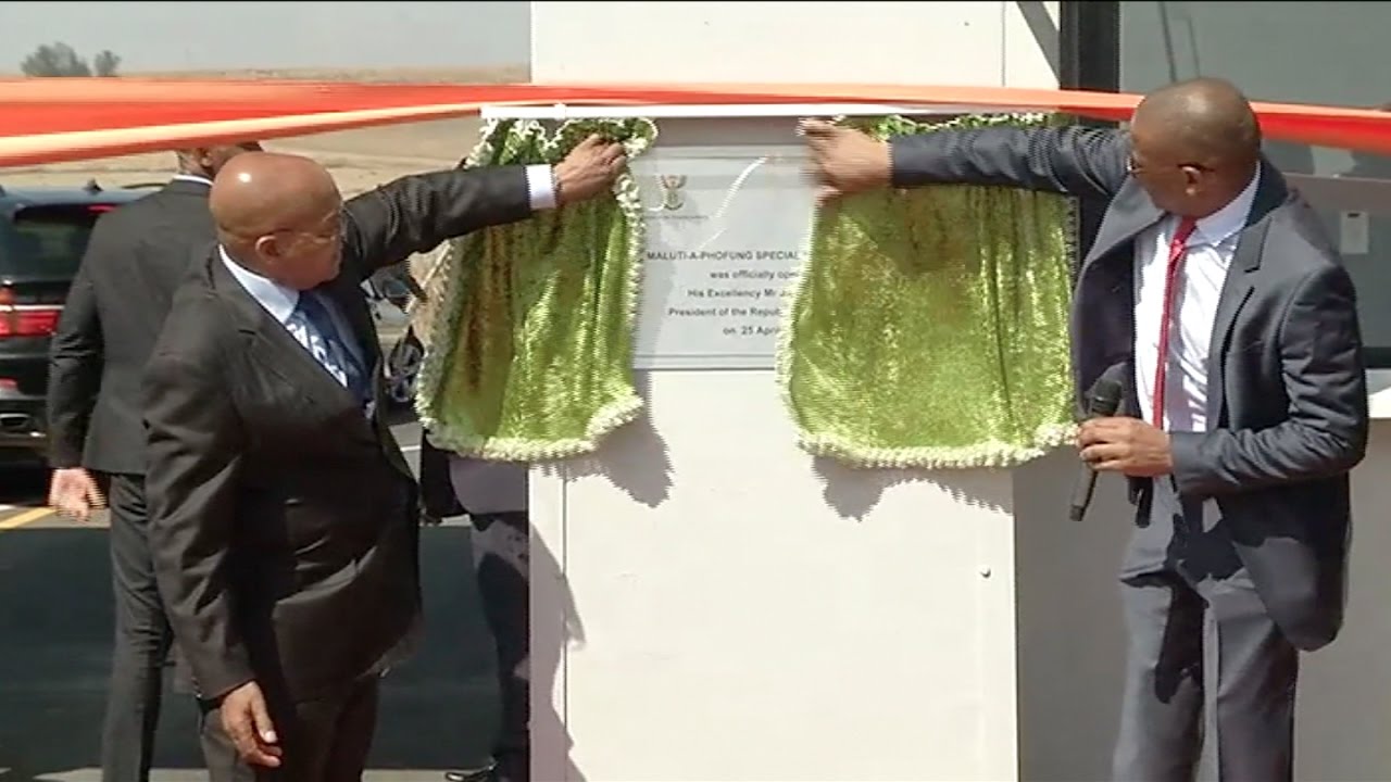 President Jacob Zuma launches the Maluti-a-Phofung Special Economic Zone