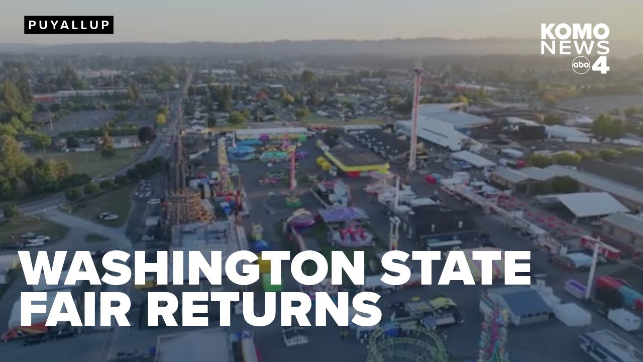The Washington State Fair is back: DRONE video