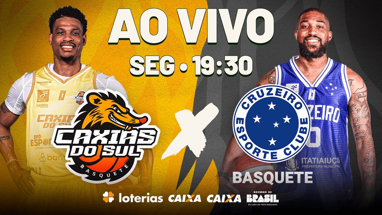 Caxias do Sul Basquete x Cruzeiro | NBB CAIXA 2025/2026 | Com imagens | 01/12/25 | 19h30