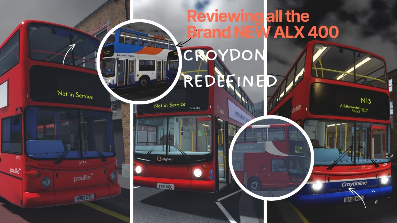 Reviewing all the brand NEW ALX 400|Croydon Redefined |ROBLOX