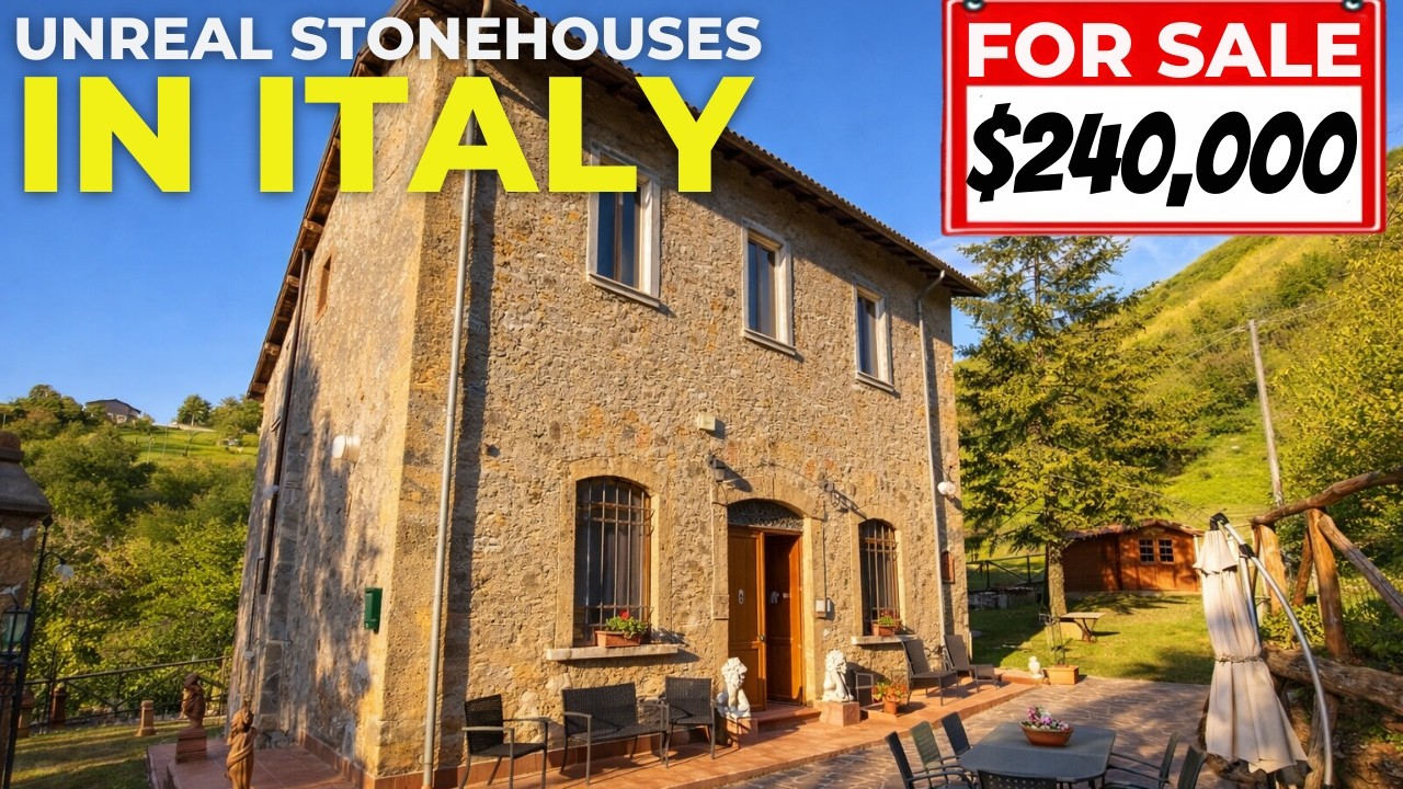 You Can Own a Beautiful Stone House in Tuscany From €200K