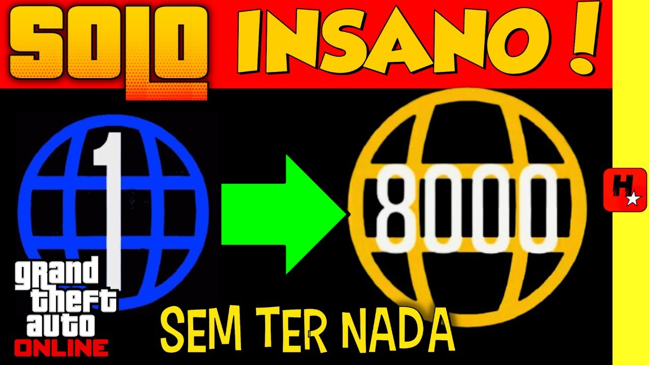 MÉTODO SOLO RP INFINITO GTA 5 ONLINE