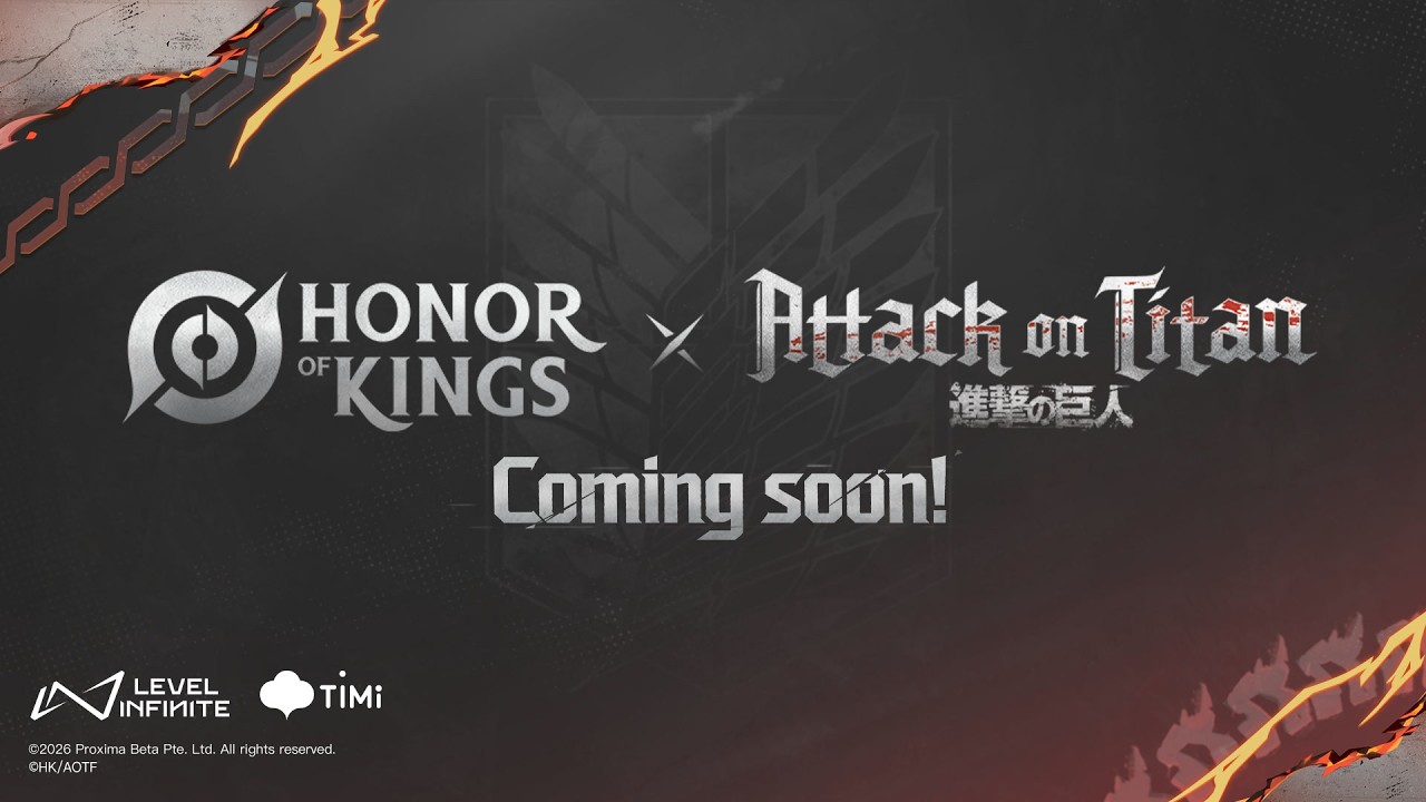 Honor of Kings x Attack on Titan Collaboration has been confirmed. | Honor of Kings