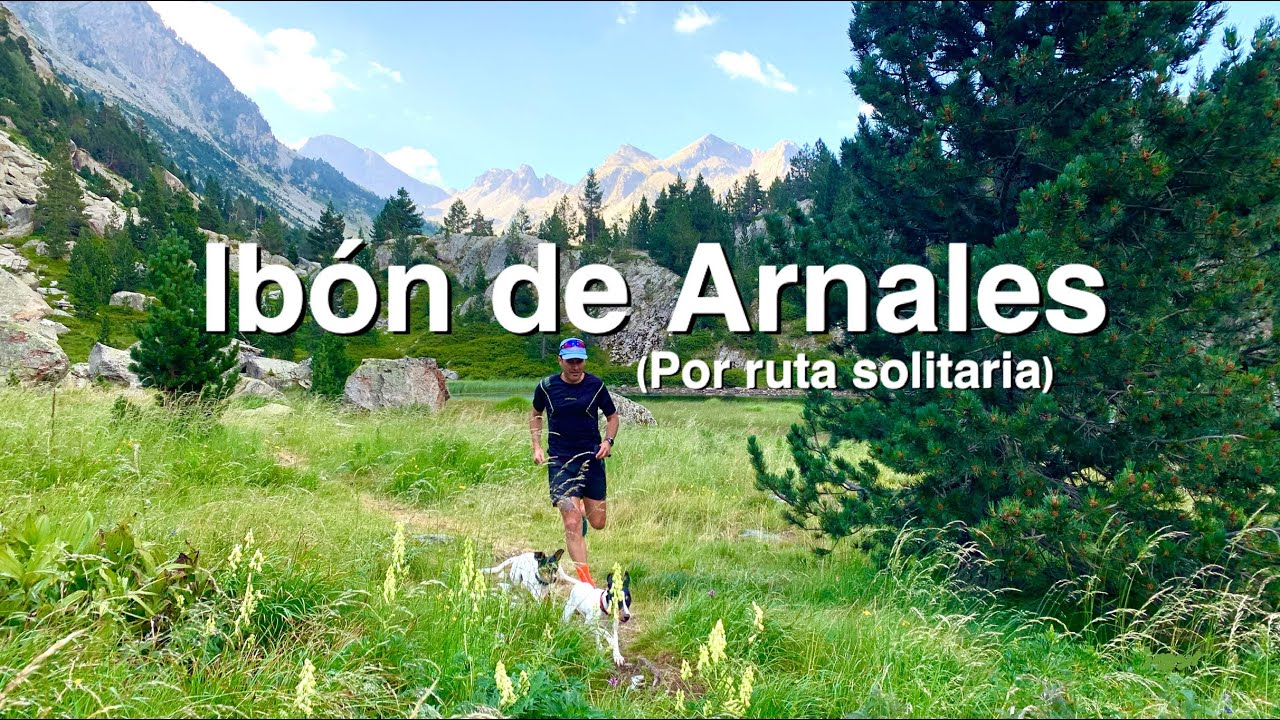 Ibón de Arnales por refugio de Bachimaña.
