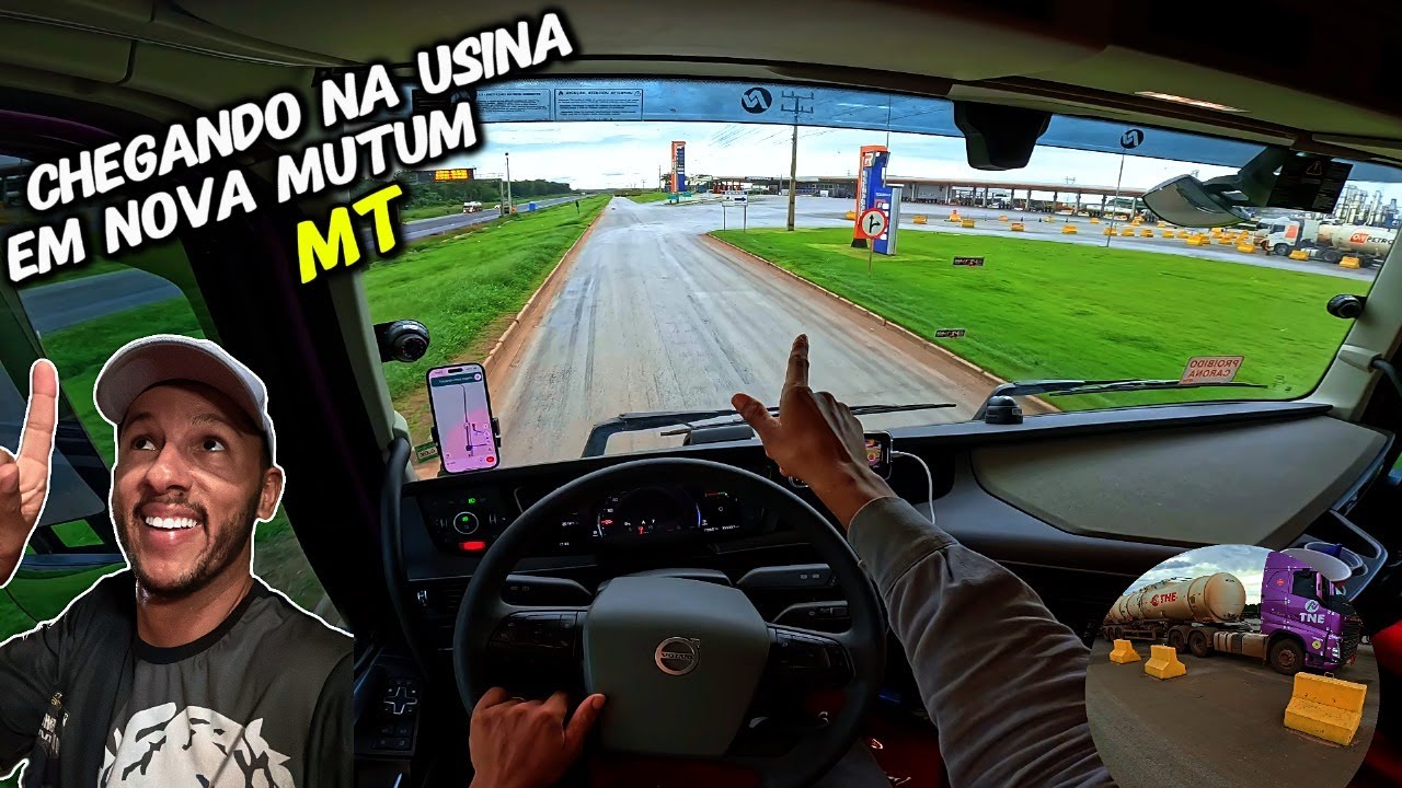 Chegada em Nova Mutum MT Usina INPASA