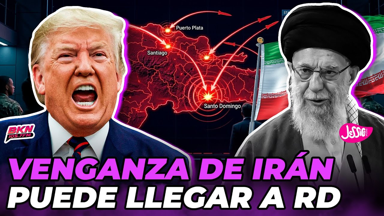 ¡EMERGENCIA! SE REVELA VENGANZA DE IRÁN PUEDE LLEGAR A RD TRAS TRUMP ATACAR 