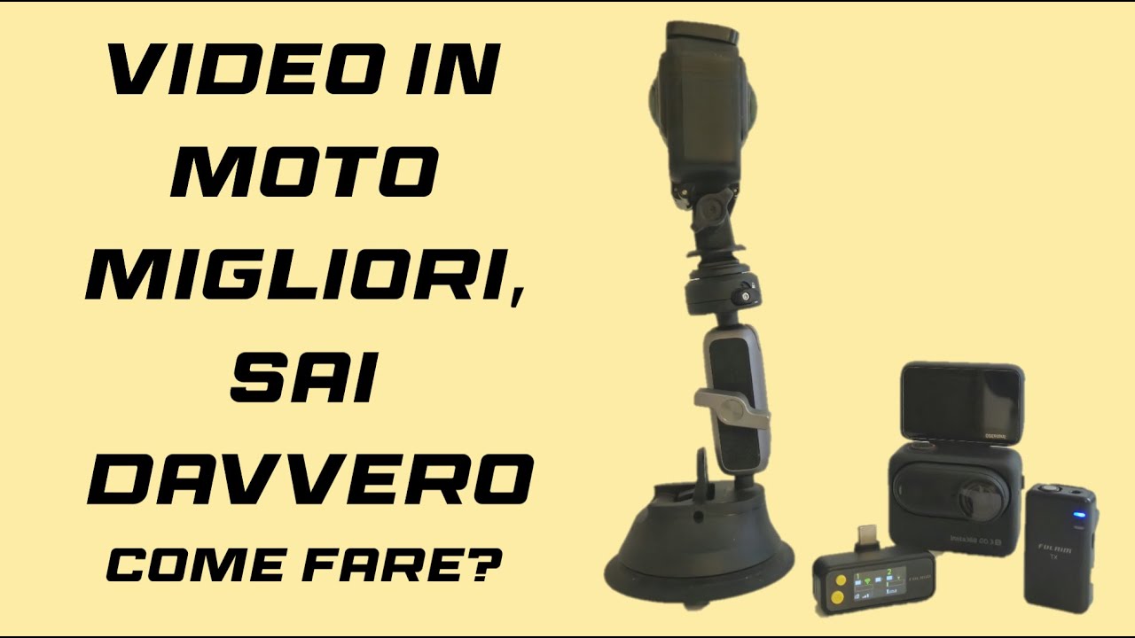 Vi SVELO i miei TRUCCHI per realizzare VIDEO in Moto MIGLIORI